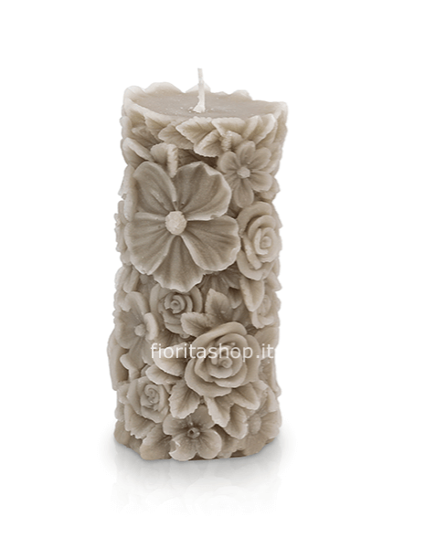 Moccolo fiorito alto