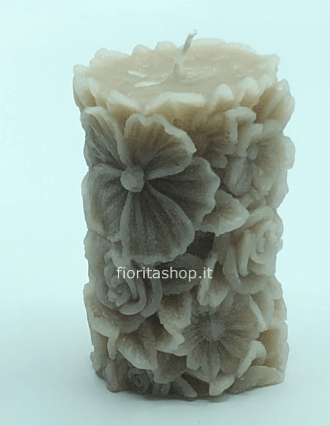 moccolo fiorito piccolo greige